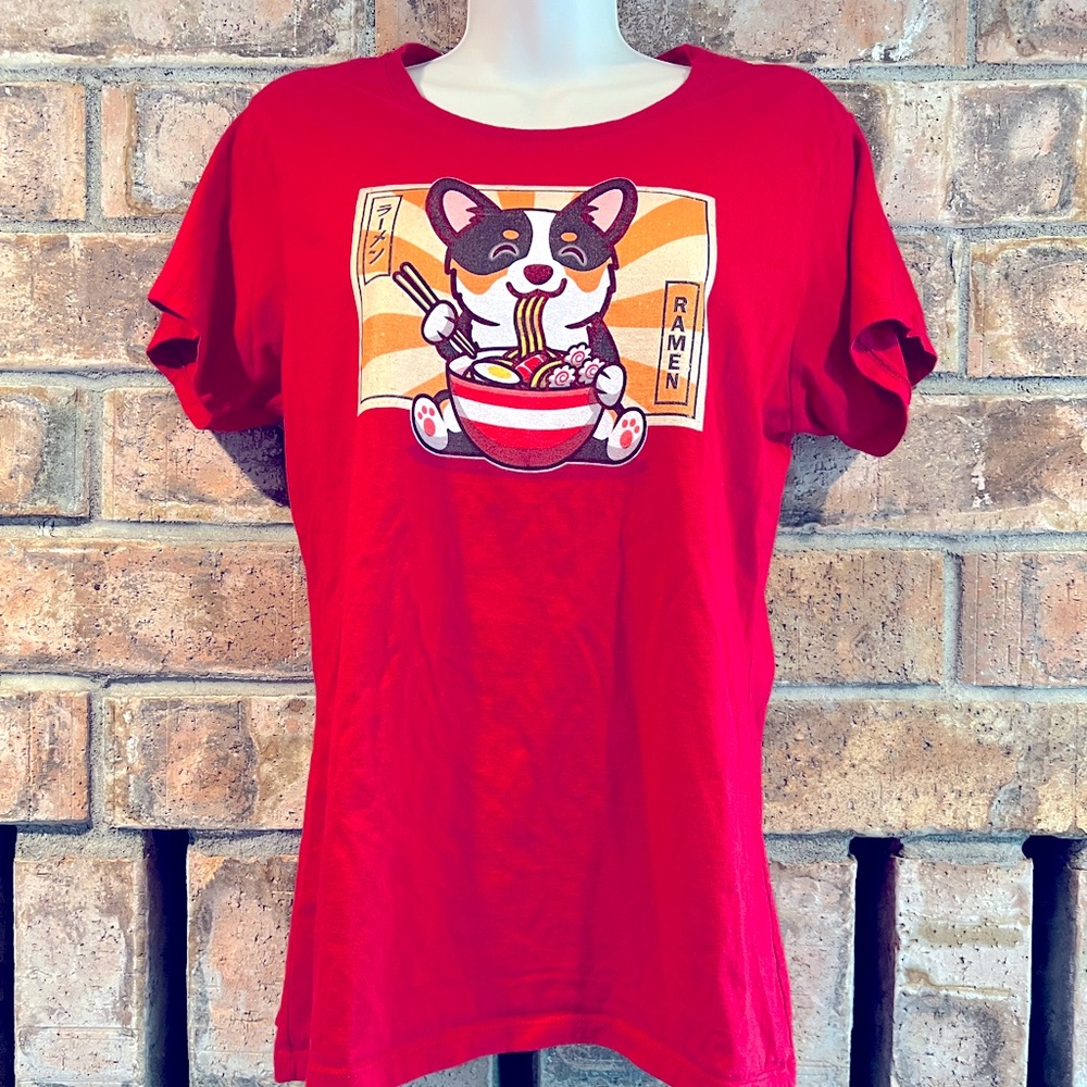 Ramen Corgi Teeshirt!